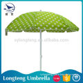 Top quality Sunshade Aluminum Straight umbrella plastic sleeve